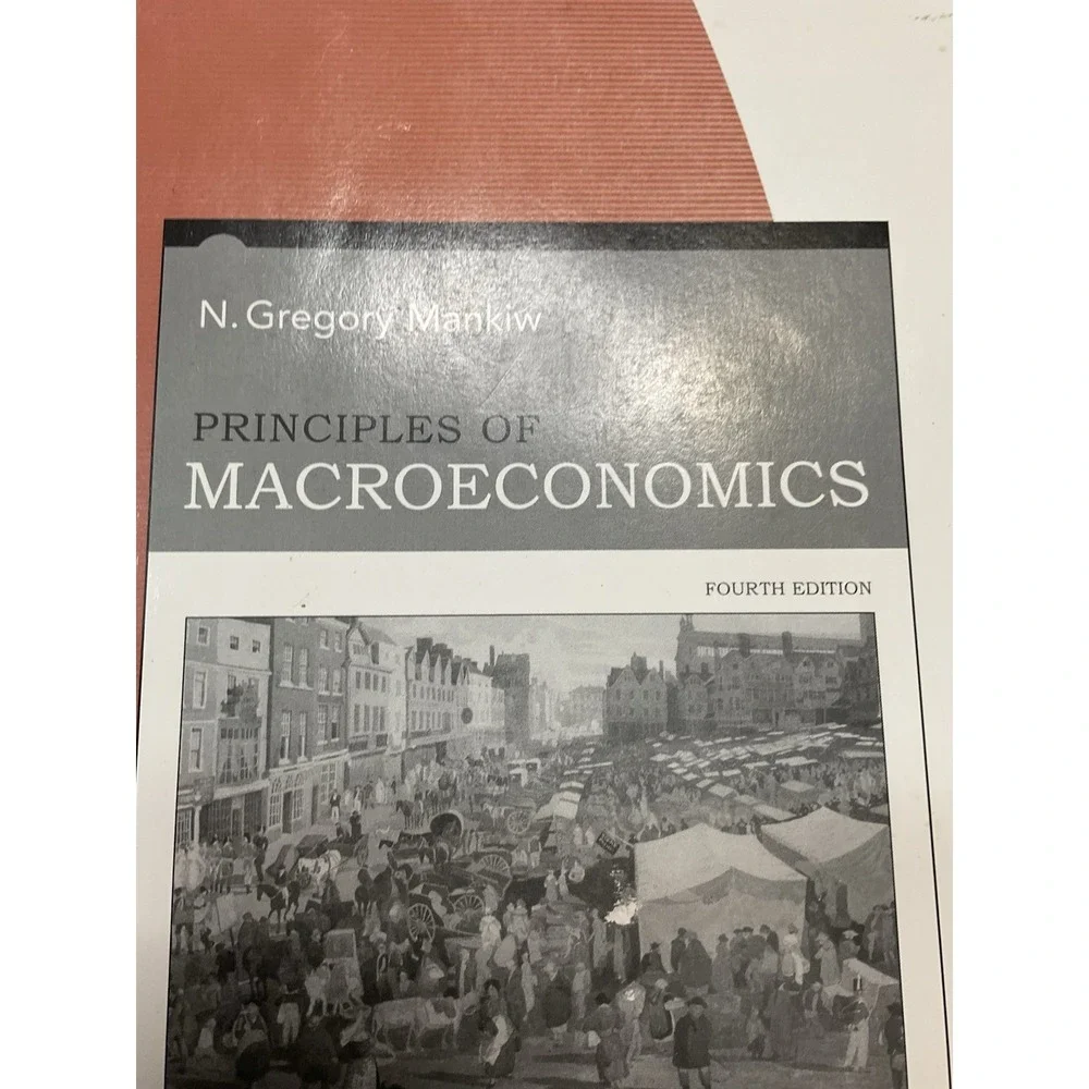Principles of Macroeconomics 4th Edition N. Gregory‎ Mankiw USED FAST SHIPPING